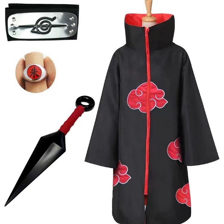 Akatsuki Cosplay Robe - Image 3