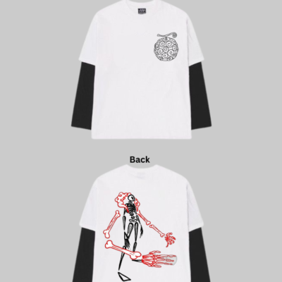 Luffy Skeleton Raglan Longsleeves