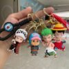One piece Figurine Keychains