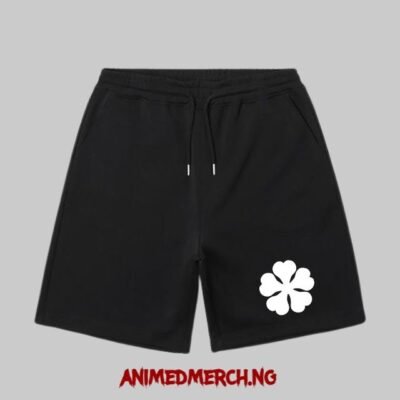 Black clover shorts