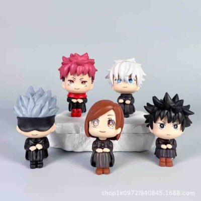 Team Gojo Chibi figurines