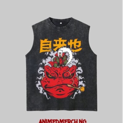 Jiraiya Sensei Acid-wash Armless