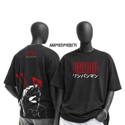 Garou OPM Acid-wash Tee