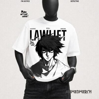 L Lawliet Deathnote Tee