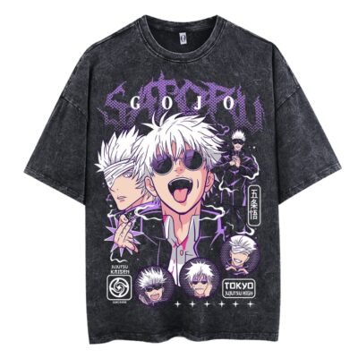 Gojo Acid-washed Graphic Tee