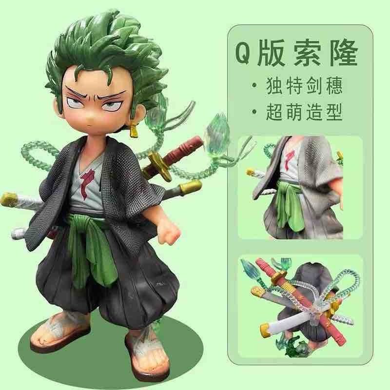 Zoro Samurai Chibi Figurine