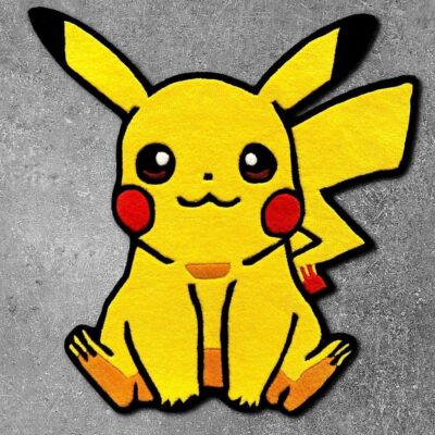 Pikachu Pokemon Tufted Rug