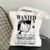 Luffy Wanted poster Totebag